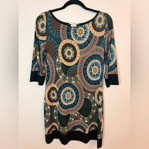 Papillon Blanc Made in Canada Stretch Dress Size L